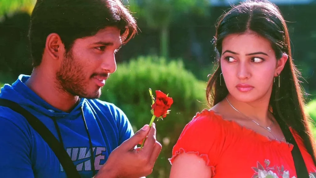 Allu Arjun in Arya Movie