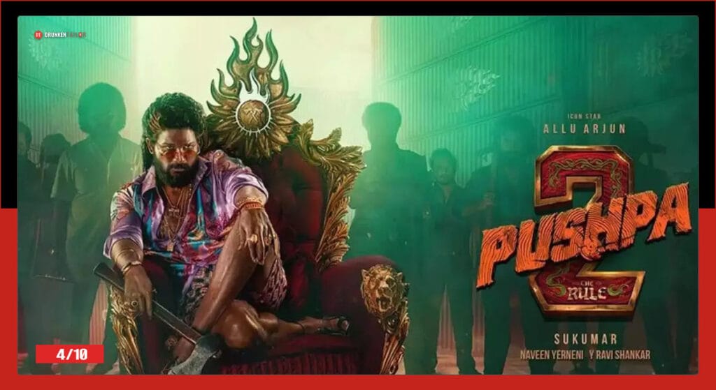 Bollywood movies of 2024: Pushpa 2: The Rule on number 4