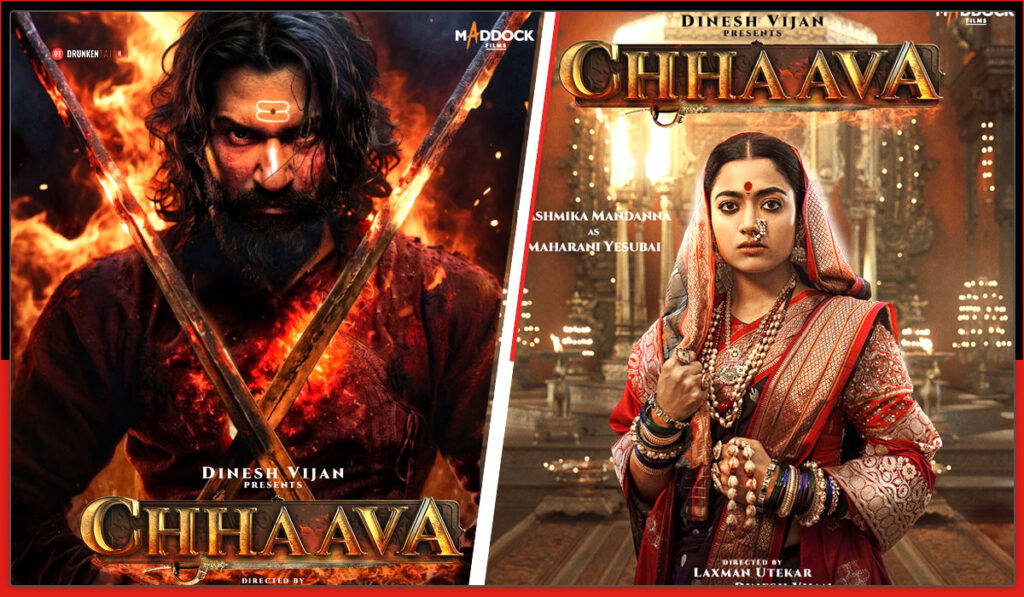 Vicky Kaushal And Rashmika Mandanna in chhaava