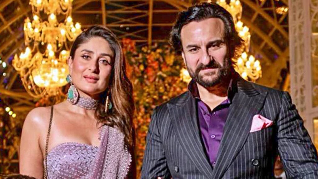 Saif Ali khan And Kreena Kapoor