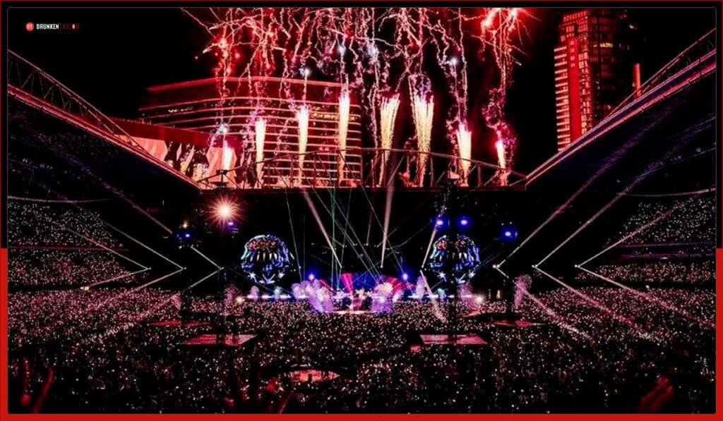 Coldplay concert india tour- D. Y Patil Stadium