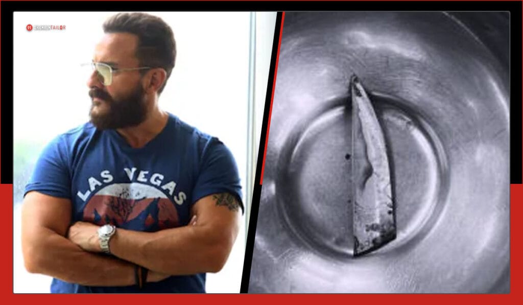 Fragment recovered from Saif ali khan's body during surgery