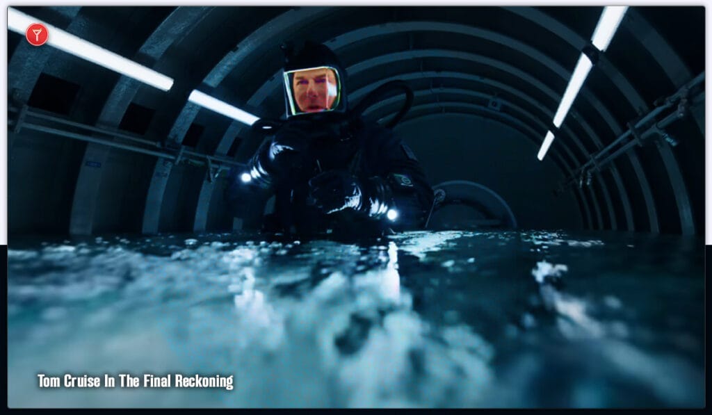A visual from Mission Impossible - The Final Reckoning