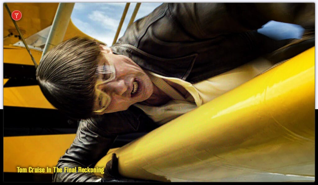 Tom cruise stunt in Mission Impossible - The Final Reckoning Review